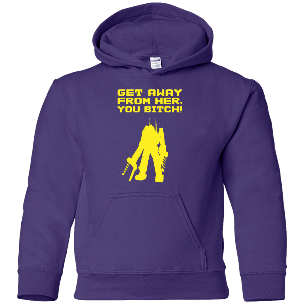Sweatshirts Purple / YS Get Away Youth Hoodie