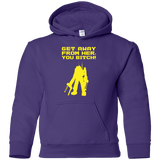 Sweatshirts Purple / YS Get Away Youth Hoodie