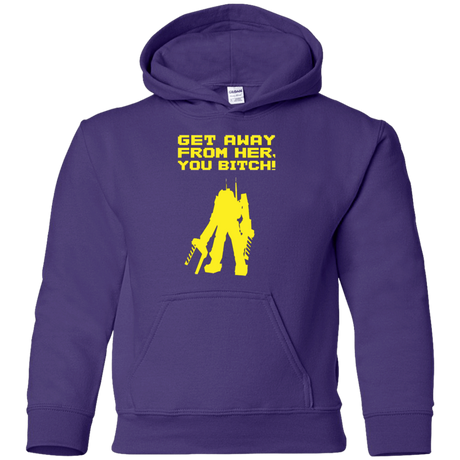 Sweatshirts Purple / YS Get Away Youth Hoodie
