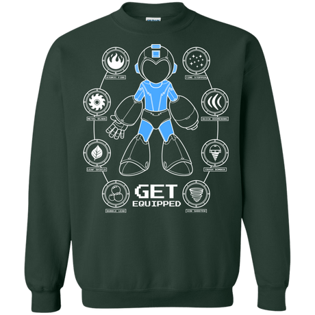 Sweatshirts Forest Green / Small Get Equipped Crewneck Sweatshirt