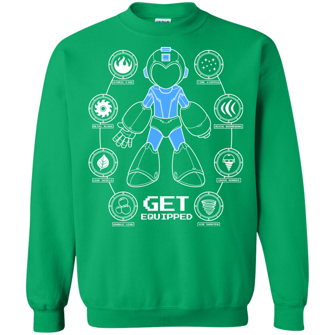 Sweatshirts Irish Green / Small Get Equipped Crewneck Sweatshirt