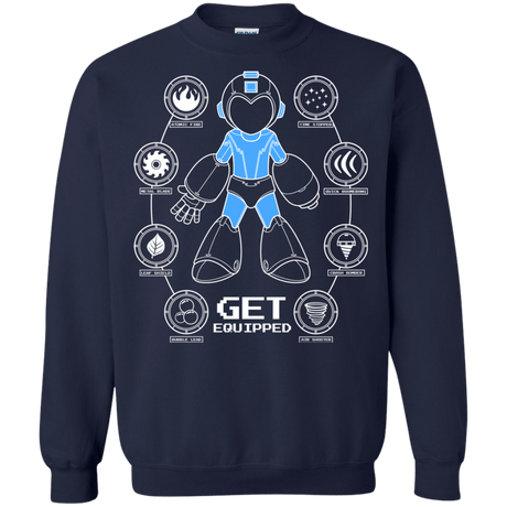Sweatshirts Navy / Small Get Equipped Crewneck Sweatshirt