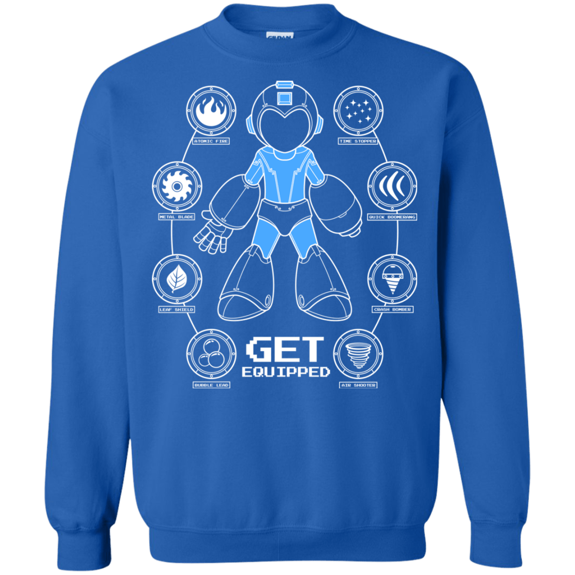Sweatshirts Royal / Small Get Equipped Crewneck Sweatshirt
