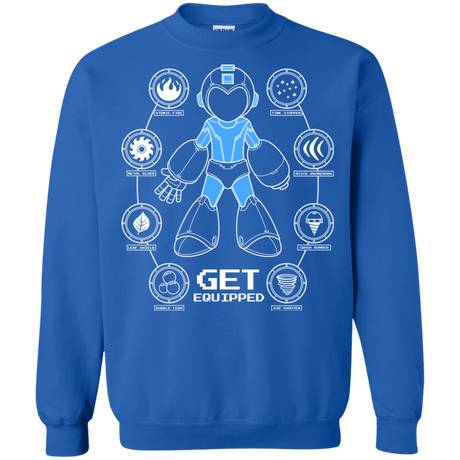 Sweatshirts Royal / Small Get Equipped Crewneck Sweatshirt