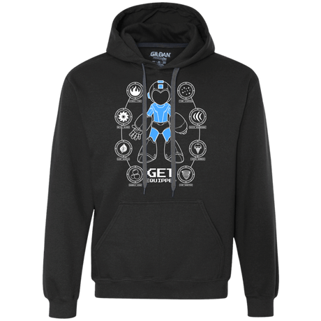 Sweatshirts Black / Small Get Equipped Premium Fleece Hoodie