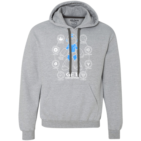 Sweatshirts Sport Grey / Small Get Equipped Premium Fleece Hoodie