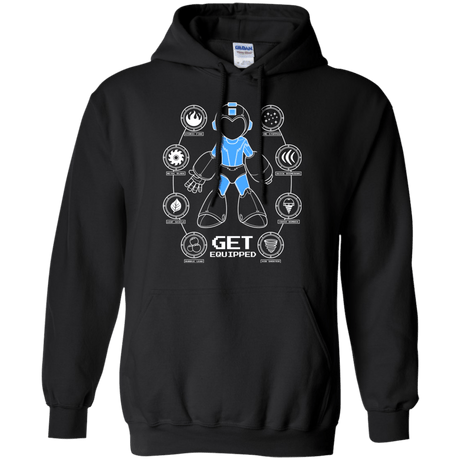 Sweatshirts Black / Small Get Equipped Pullover Hoodie