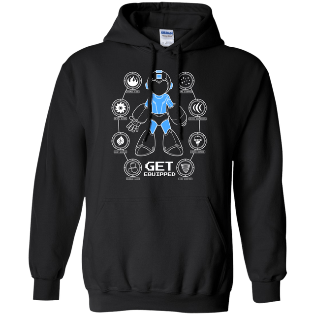 Sweatshirts Black / Small Get Equipped Pullover Hoodie