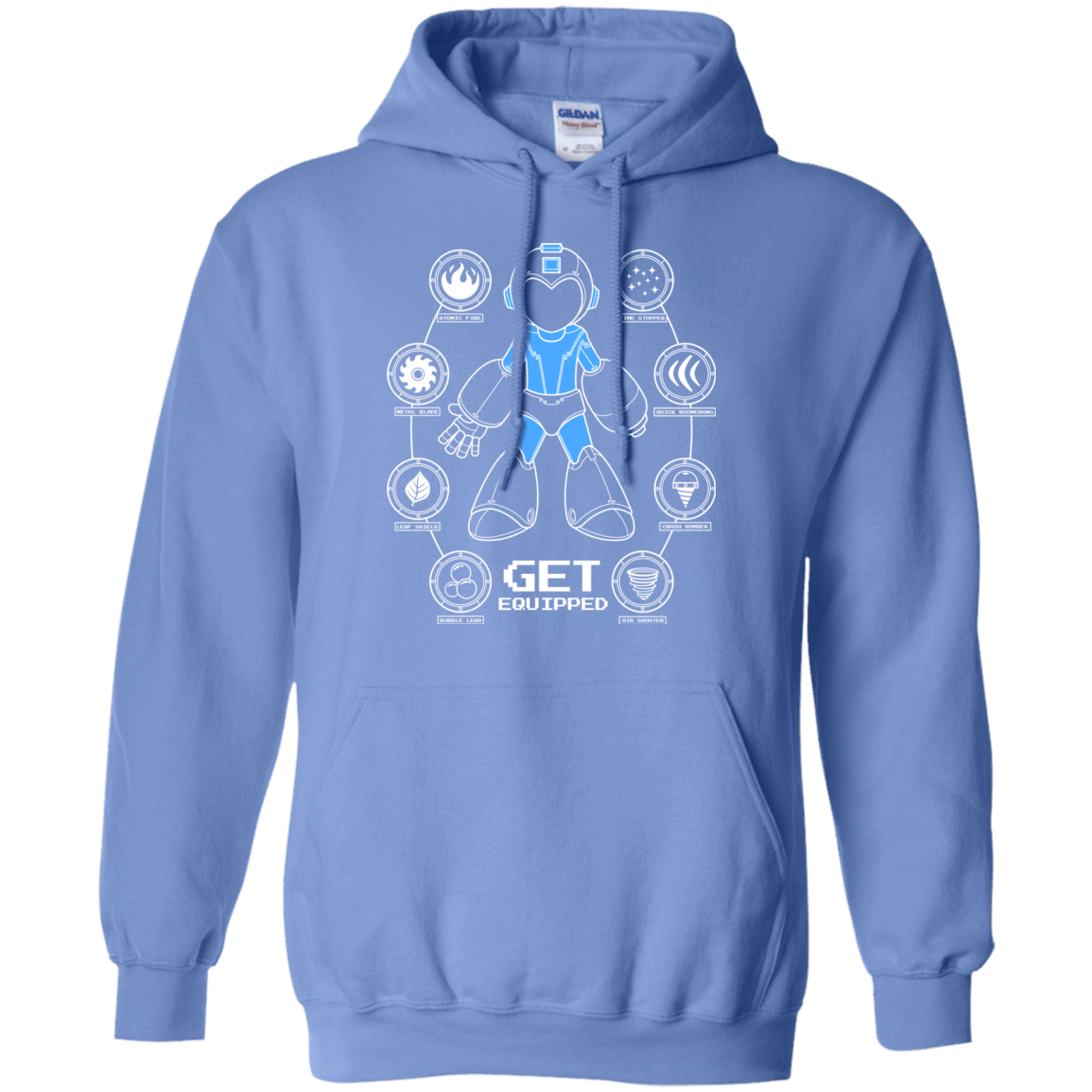 Sweatshirts Carolina Blue / Small Get Equipped Pullover Hoodie