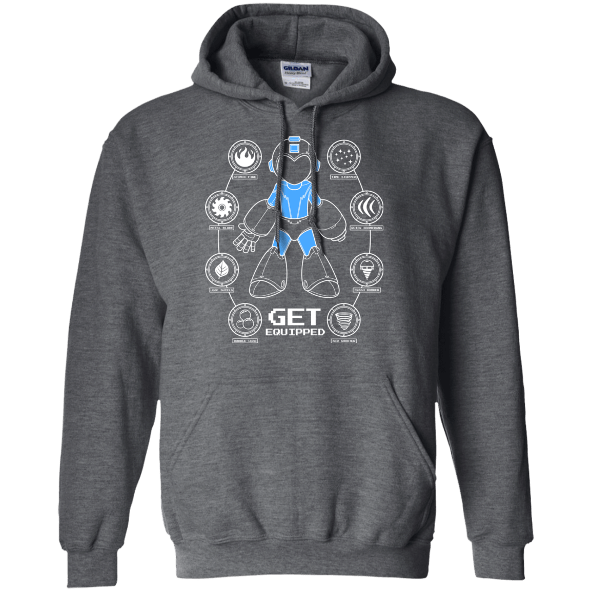 Sweatshirts Dark Heather / Small Get Equipped Pullover Hoodie