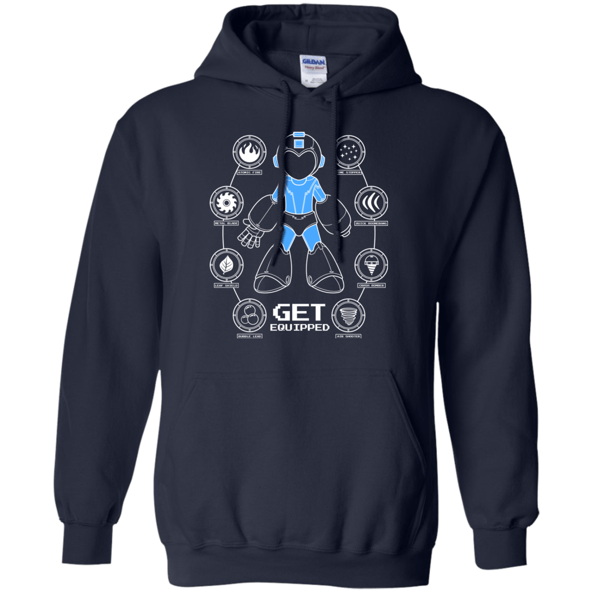 Sweatshirts Navy / Small Get Equipped Pullover Hoodie