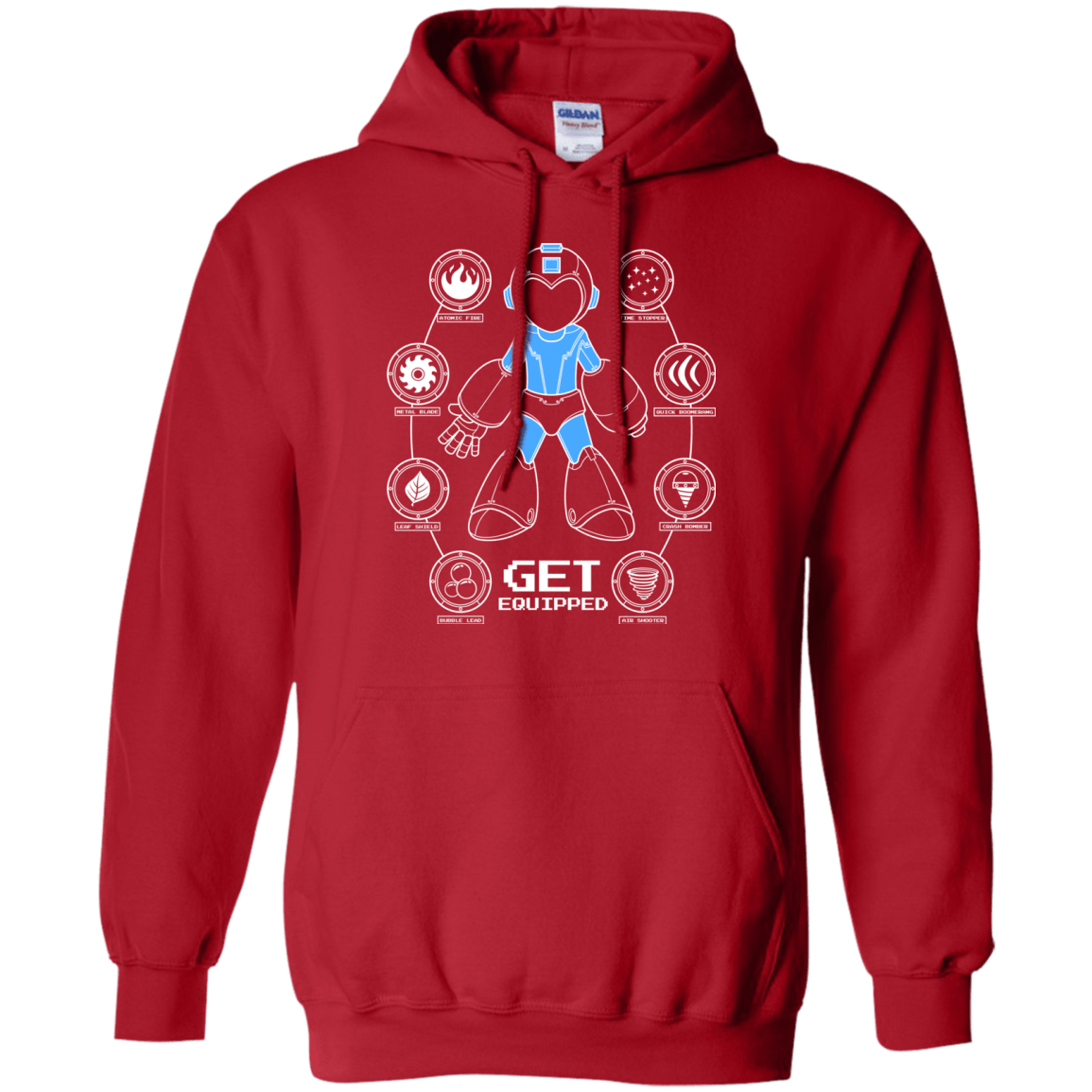 Sweatshirts Red / Small Get Equipped Pullover Hoodie