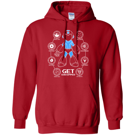 Sweatshirts Red / Small Get Equipped Pullover Hoodie