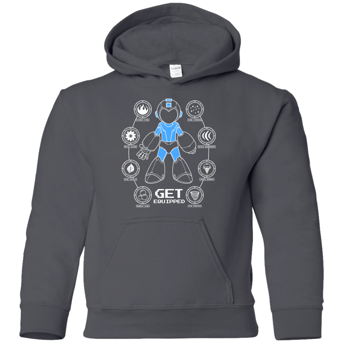 Sweatshirts Charcoal / YS Get Equipped Youth Hoodie