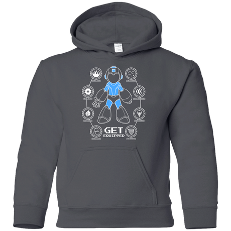 Sweatshirts Charcoal / YS Get Equipped Youth Hoodie