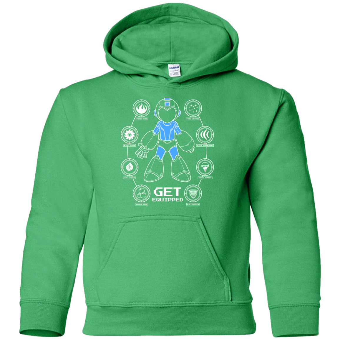 Sweatshirts Irish Green / YS Get Equipped Youth Hoodie