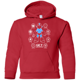 Sweatshirts Red / YS Get Equipped Youth Hoodie
