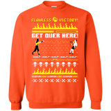 Sweatshirts Orange / Small Get Over Here Ugly Sweater Crewneck Sweatshirt