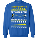 Sweatshirts Royal / Small Get Over Here Ugly Sweater Crewneck Sweatshirt