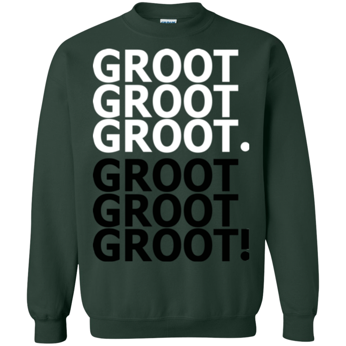 Sweatshirts Forest Green / Small Get over it Groot Crewneck Sweatshirt