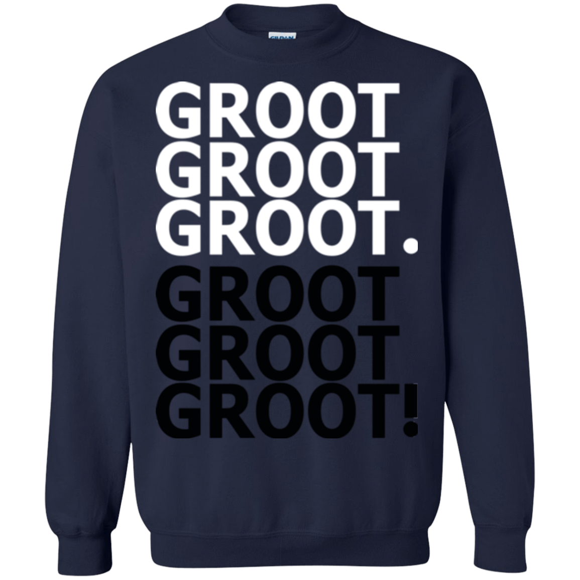 Sweatshirts Navy / Small Get over it Groot Crewneck Sweatshirt