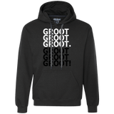 Sweatshirts Black / Small Get over it Groot Premium Fleece Hoodie