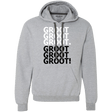 Sweatshirts Sport Grey / Small Get over it Groot Premium Fleece Hoodie
