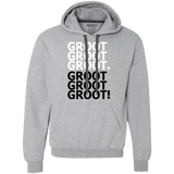 Sweatshirts Sport Grey / Small Get over it Groot Premium Fleece Hoodie