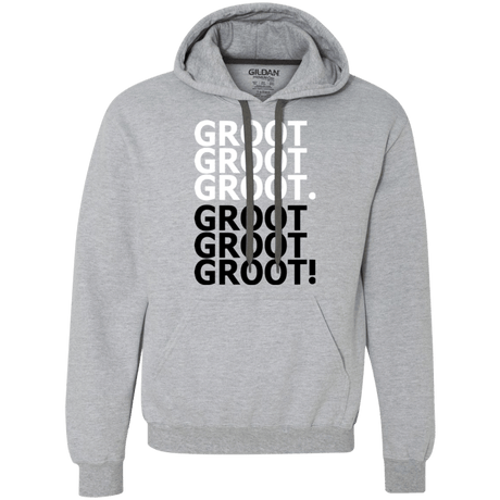 Sweatshirts Sport Grey / Small Get over it Groot Premium Fleece Hoodie
