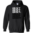 Sweatshirts Black / Small Get over it Groot Pullover Hoodie