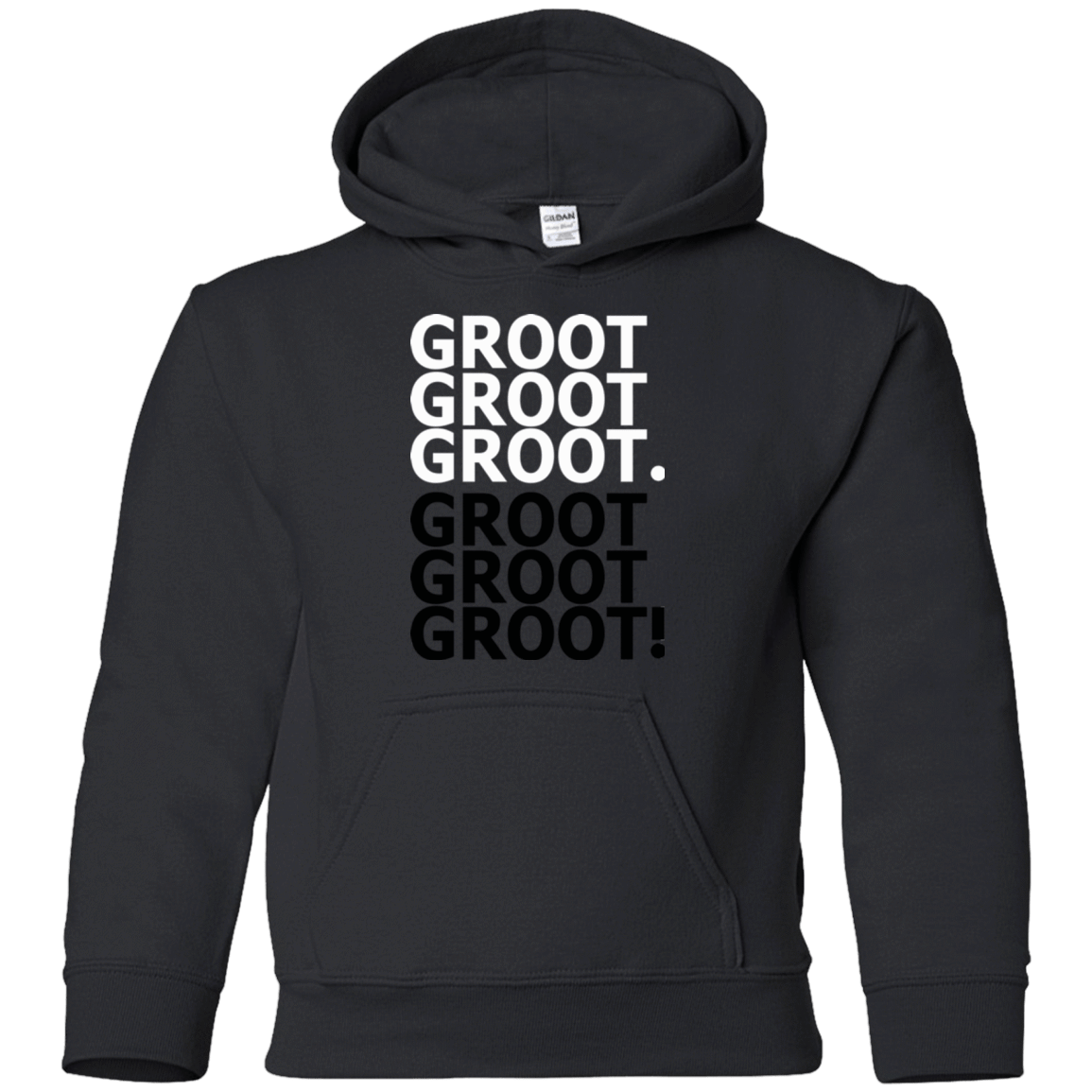 Sweatshirts Black / YS Get over it Groot Youth Hoodie