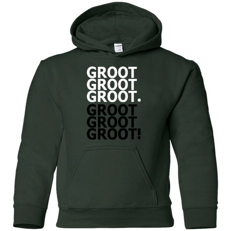 Sweatshirts Forest Green / YS Get over it Groot Youth Hoodie