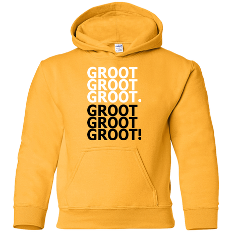 Sweatshirts Gold / YS Get over it Groot Youth Hoodie
