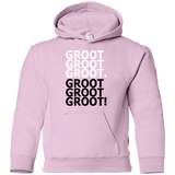 Sweatshirts Light Pink / YS Get over it Groot Youth Hoodie