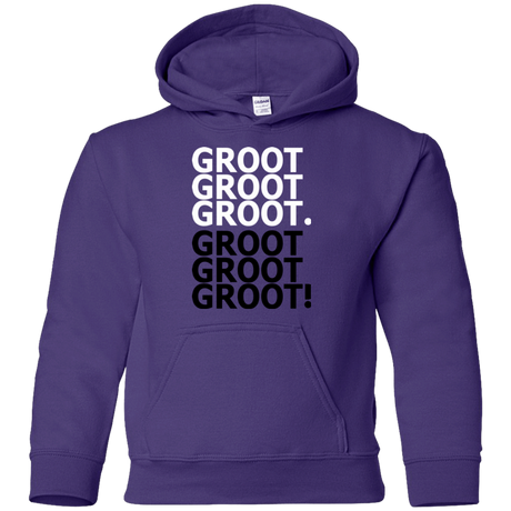 Sweatshirts Purple / YS Get over it Groot Youth Hoodie