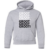 Sweatshirts Sport Grey / YS Get over it Groot Youth Hoodie