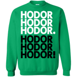 Sweatshirts Irish Green / Small Get over it Hodor Crewneck Sweatshirt