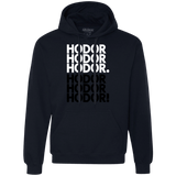Sweatshirts Navy / Small Get over it Hodor Premium Fleece Hoodie