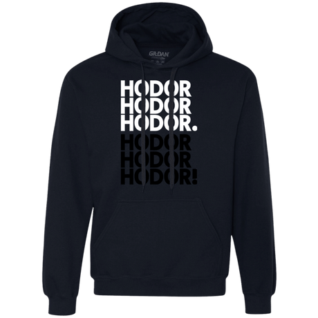 Sweatshirts Navy / Small Get over it Hodor Premium Fleece Hoodie