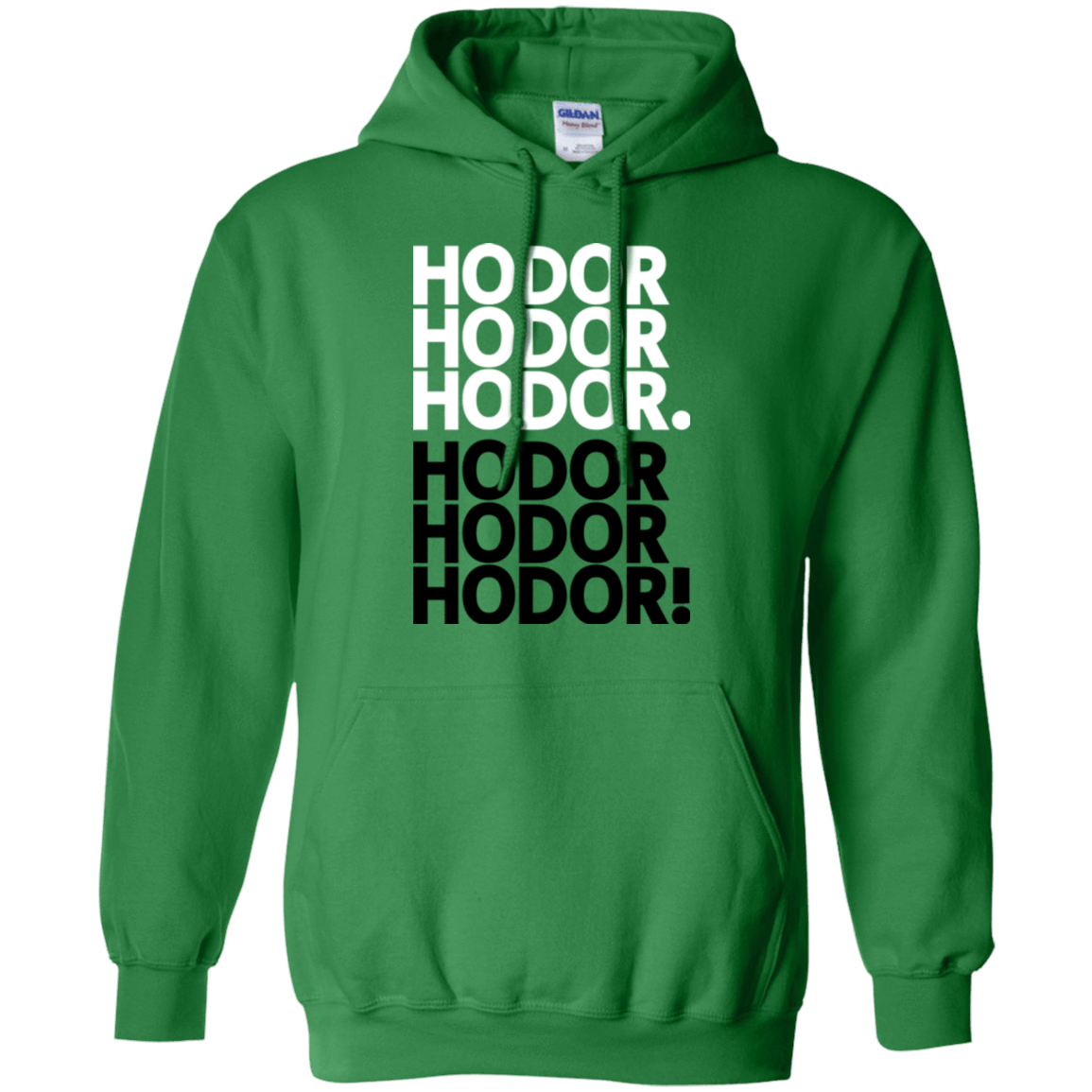 Sweatshirts Irish Green / Small Get over it Hodor Pullover Hoodie