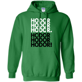 Sweatshirts Irish Green / Small Get over it Hodor Pullover Hoodie