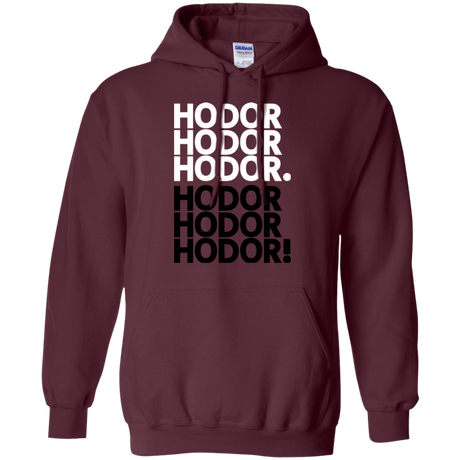 Sweatshirts Maroon / Small Get over it Hodor Pullover Hoodie