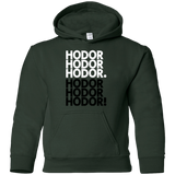 Sweatshirts Forest Green / YS Get over it Hodor Youth Hoodie