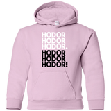 Sweatshirts Light Pink / YS Get over it Hodor Youth Hoodie