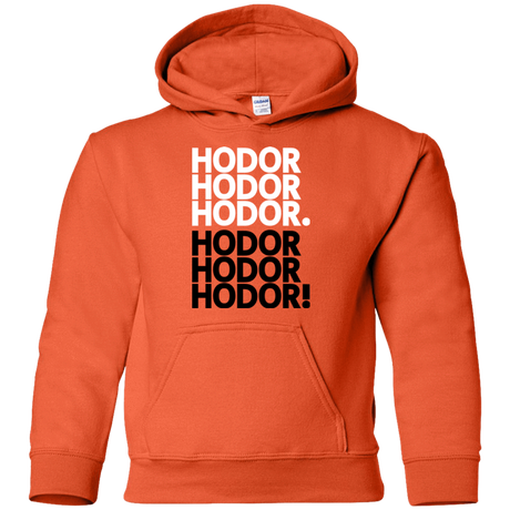 Sweatshirts Orange / YS Get over it Hodor Youth Hoodie