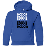 Sweatshirts Royal / YS Get over it Hodor Youth Hoodie
