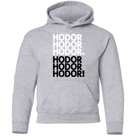 Sweatshirts Sport Grey / YS Get over it Hodor Youth Hoodie