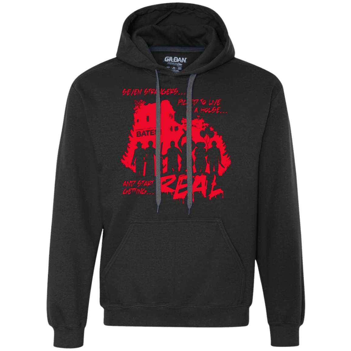 Sweatshirts Black / Small Get Real Premium Fleece Hoodie