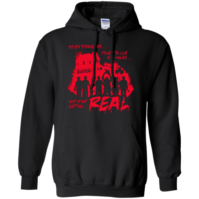 Sweatshirts Black / Small Get Real Pullover Hoodie