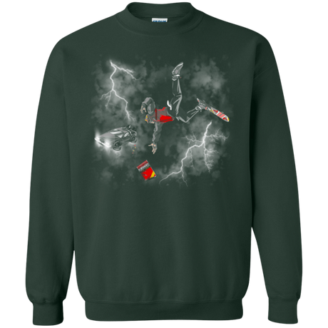 Sweatshirts Forest Green / Small Get the almnanac wipe away the debt Crewneck Sweatshirt